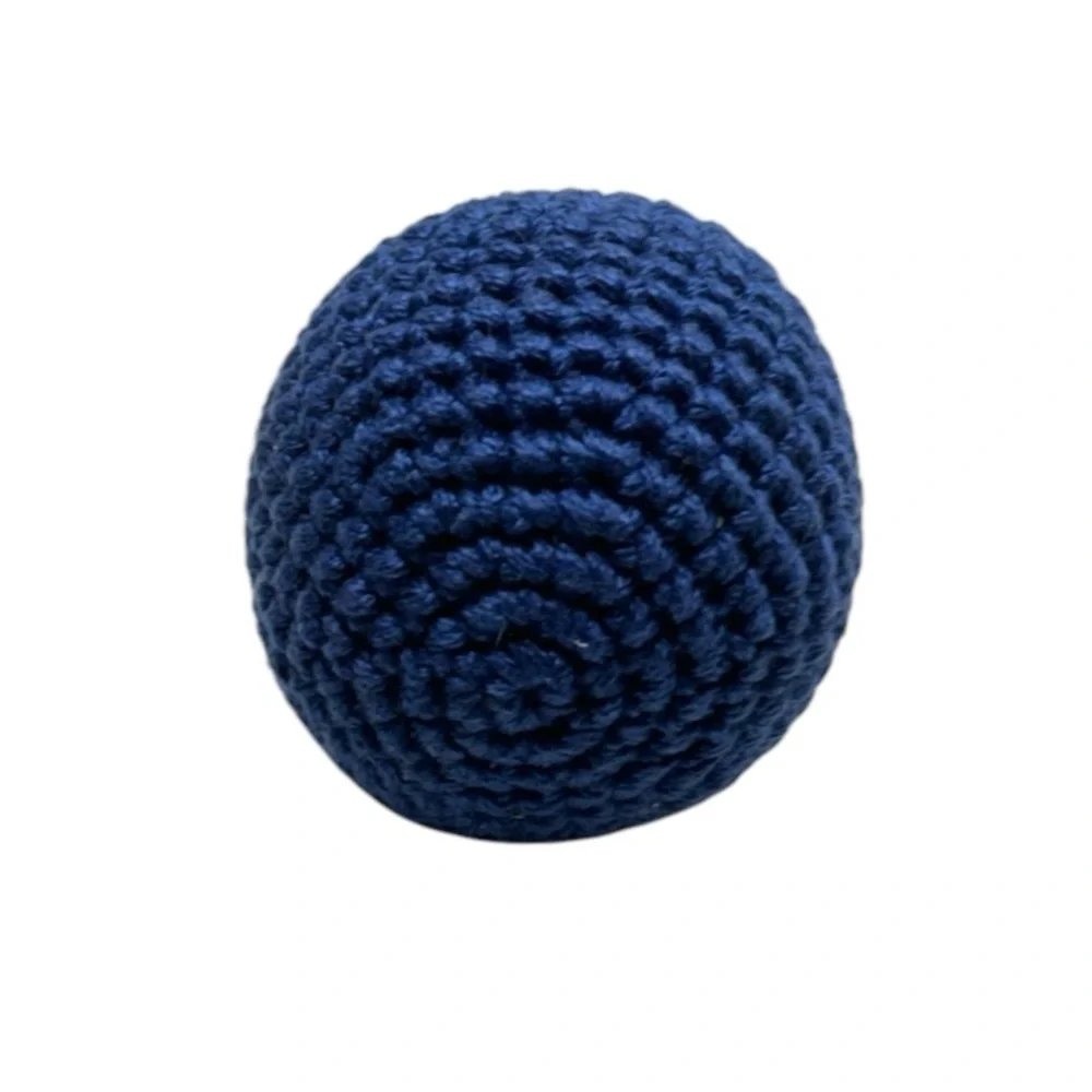 100% handmade crochet ball toy for cats with catnip inside! 100% cotton yarn toy